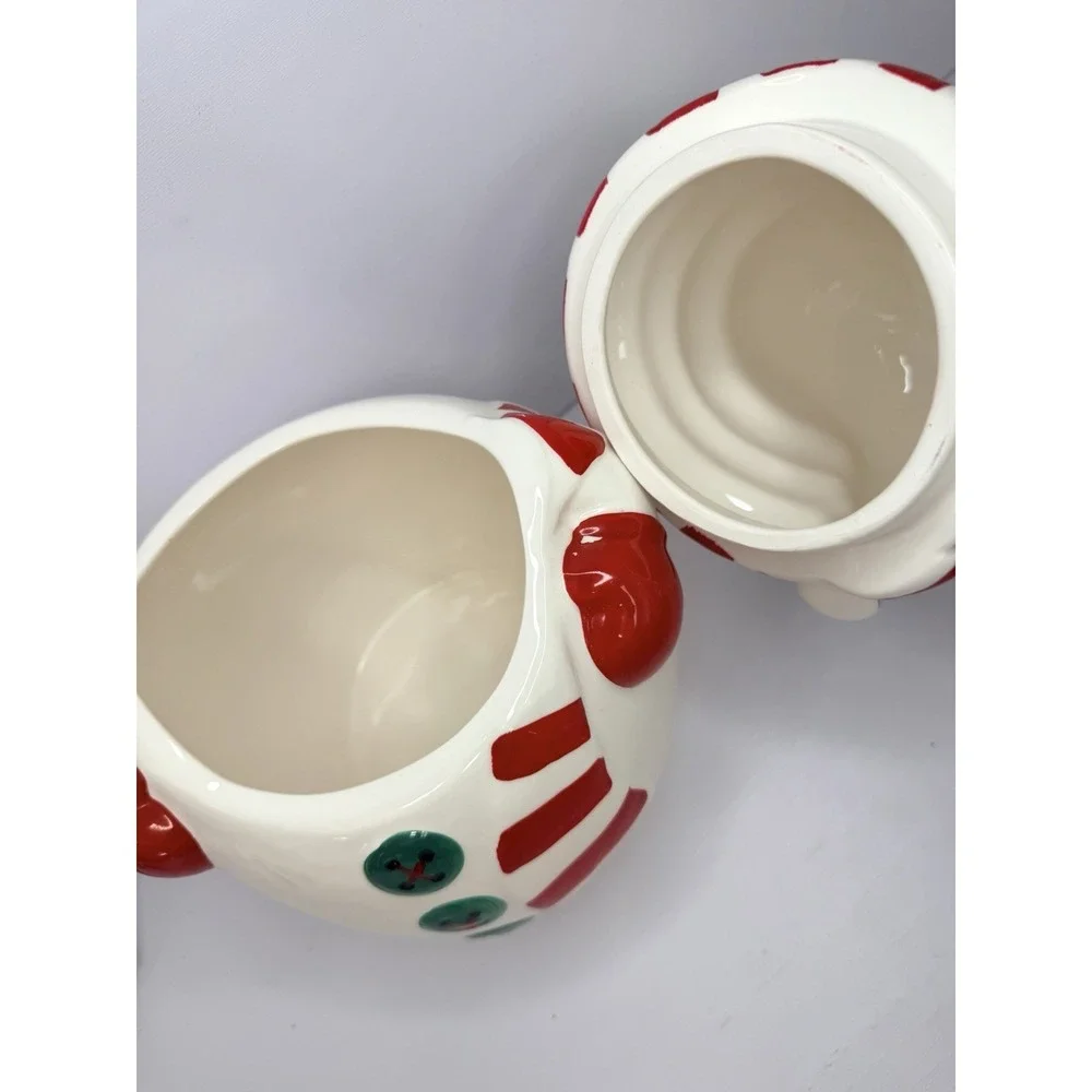Vintage Snowman Cookie Jar 11¼